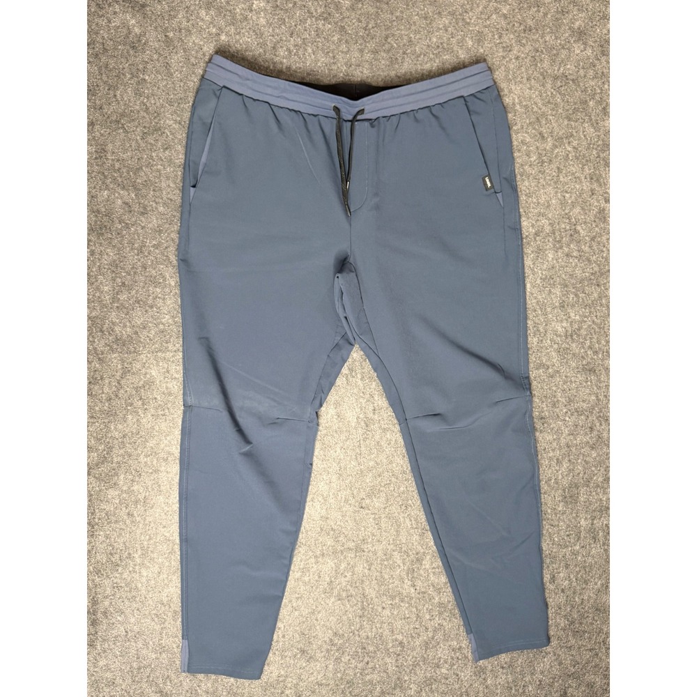 UNRL Apex Pants Mens 2XL Blue Gray Athletic Tapered Joggers Golf Activewear 14A-